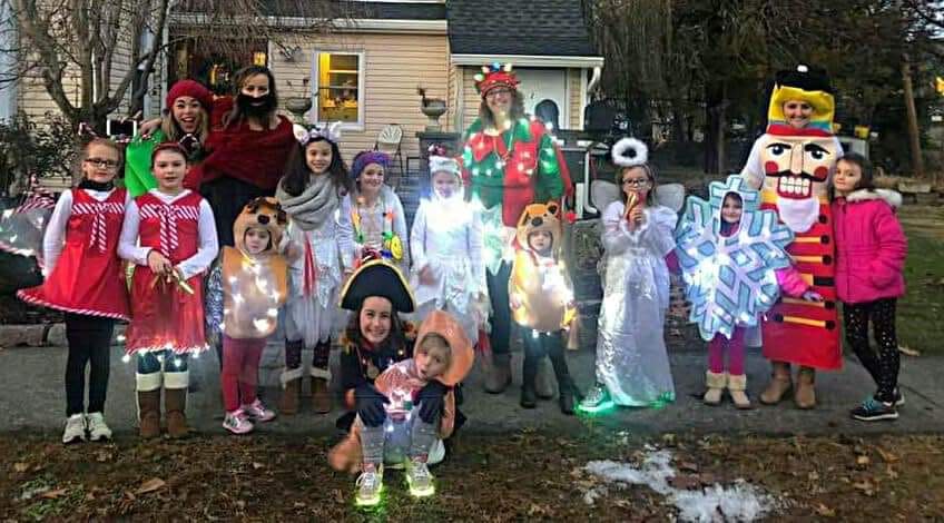 Christmas Caroling 2018 in Village of Wappingers