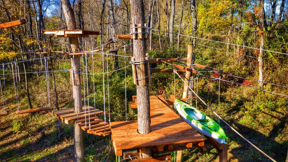 Treetop Adventures Opening Weekend at Barton Orchards