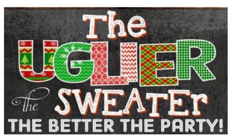 Ugly Sweater Christmas Party at Cousins Ale Works