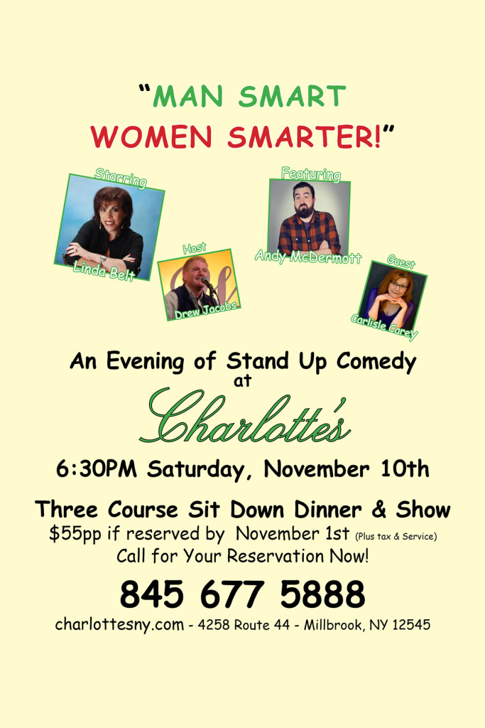 Dinner and a Comedy Show at Charlotte