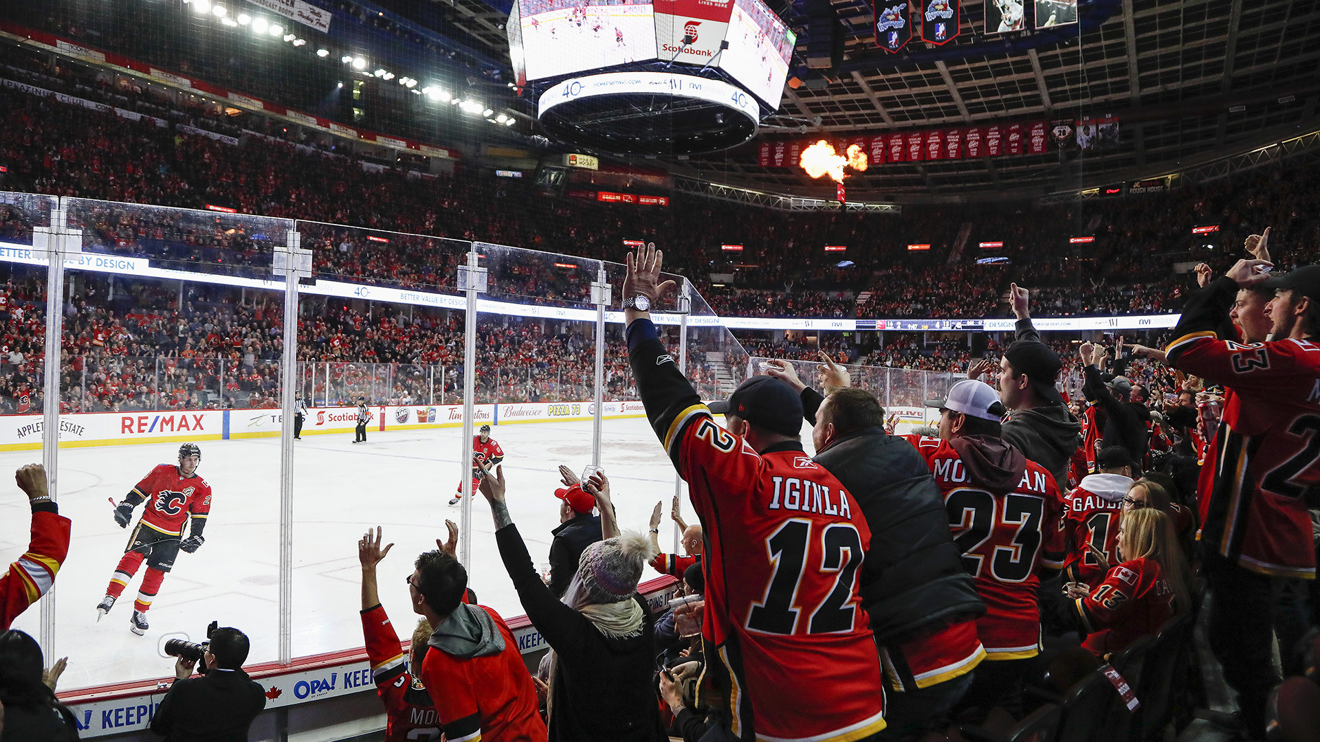CALGARY FLAMES VS. NEW YORK RANGERS