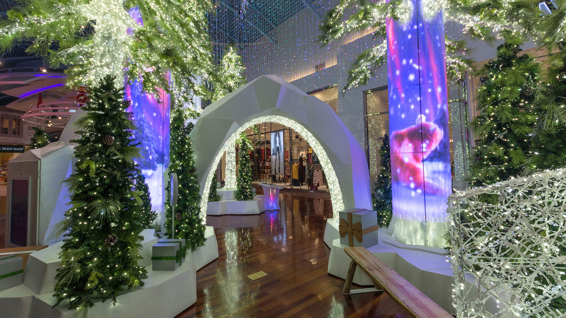 Enchanted Winterland at CrossIron Mills