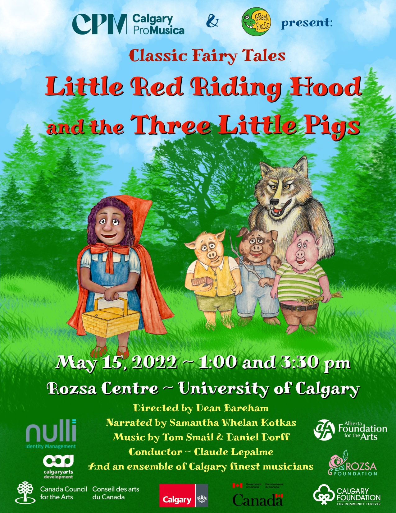 CLASSIC FAIRY TALES: LITTLE RED RIDING HOOD & THE THREE LITTLE PIGS