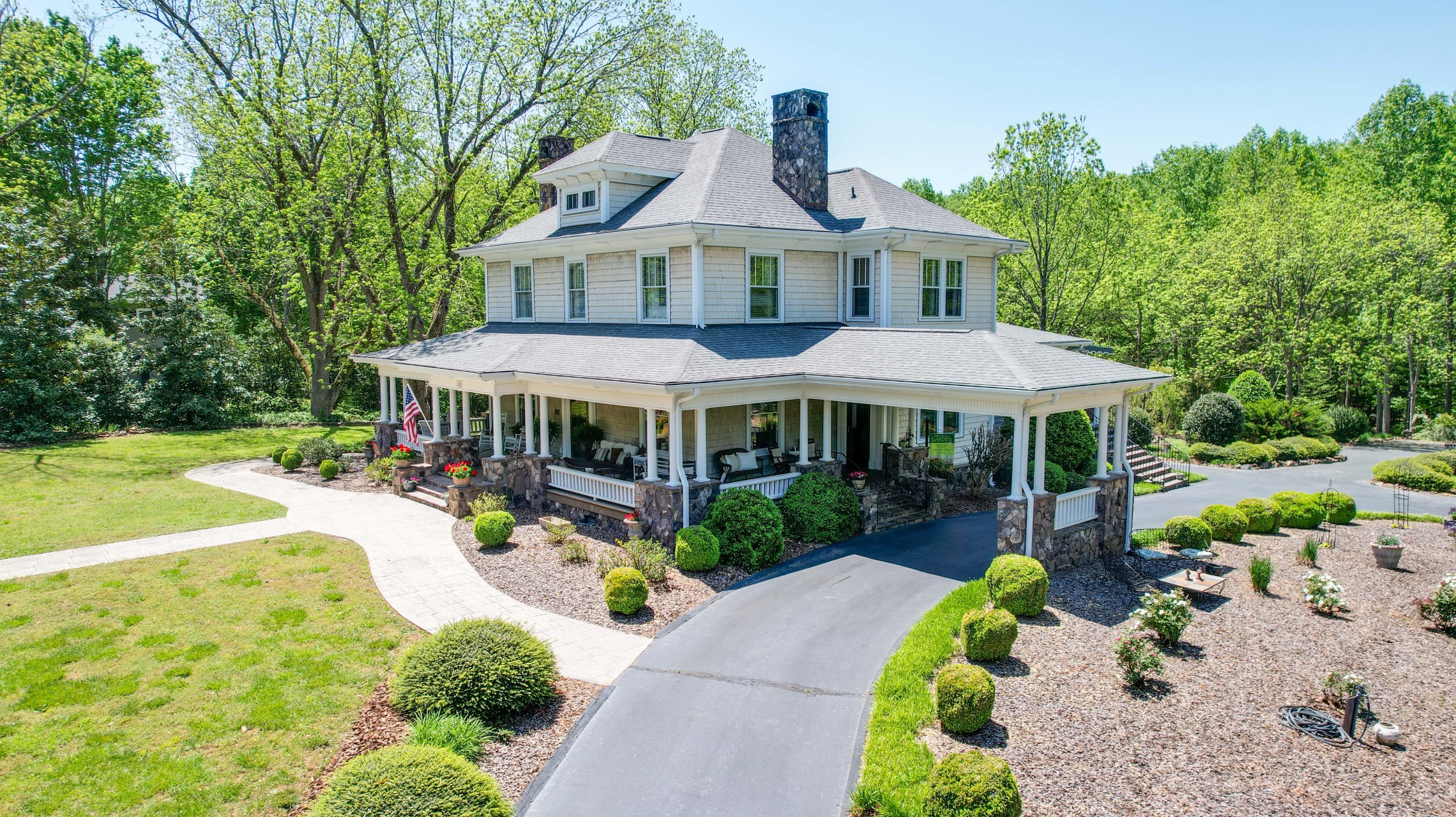 exterior of historic home