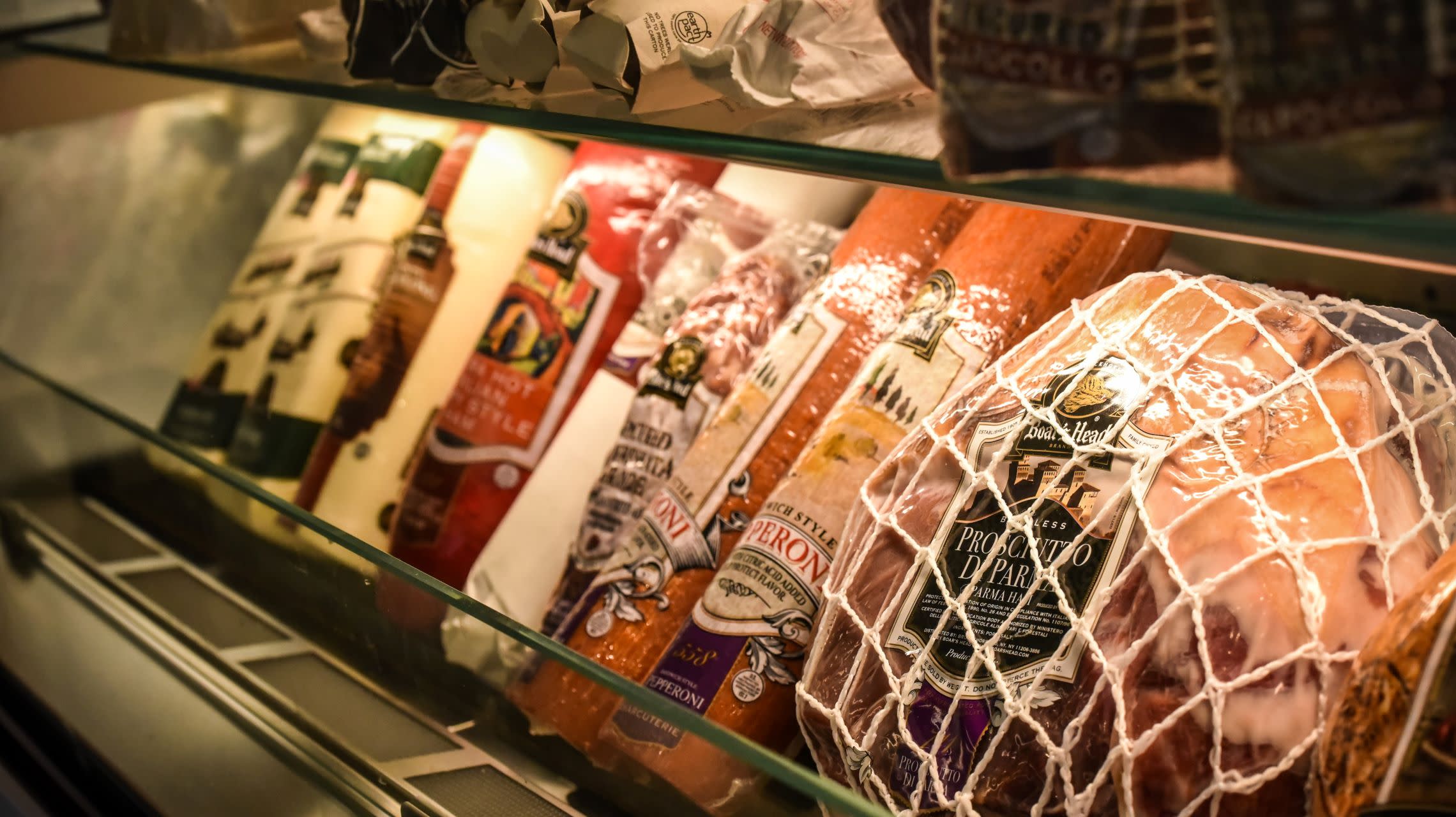 Boar's Head meats in deli case