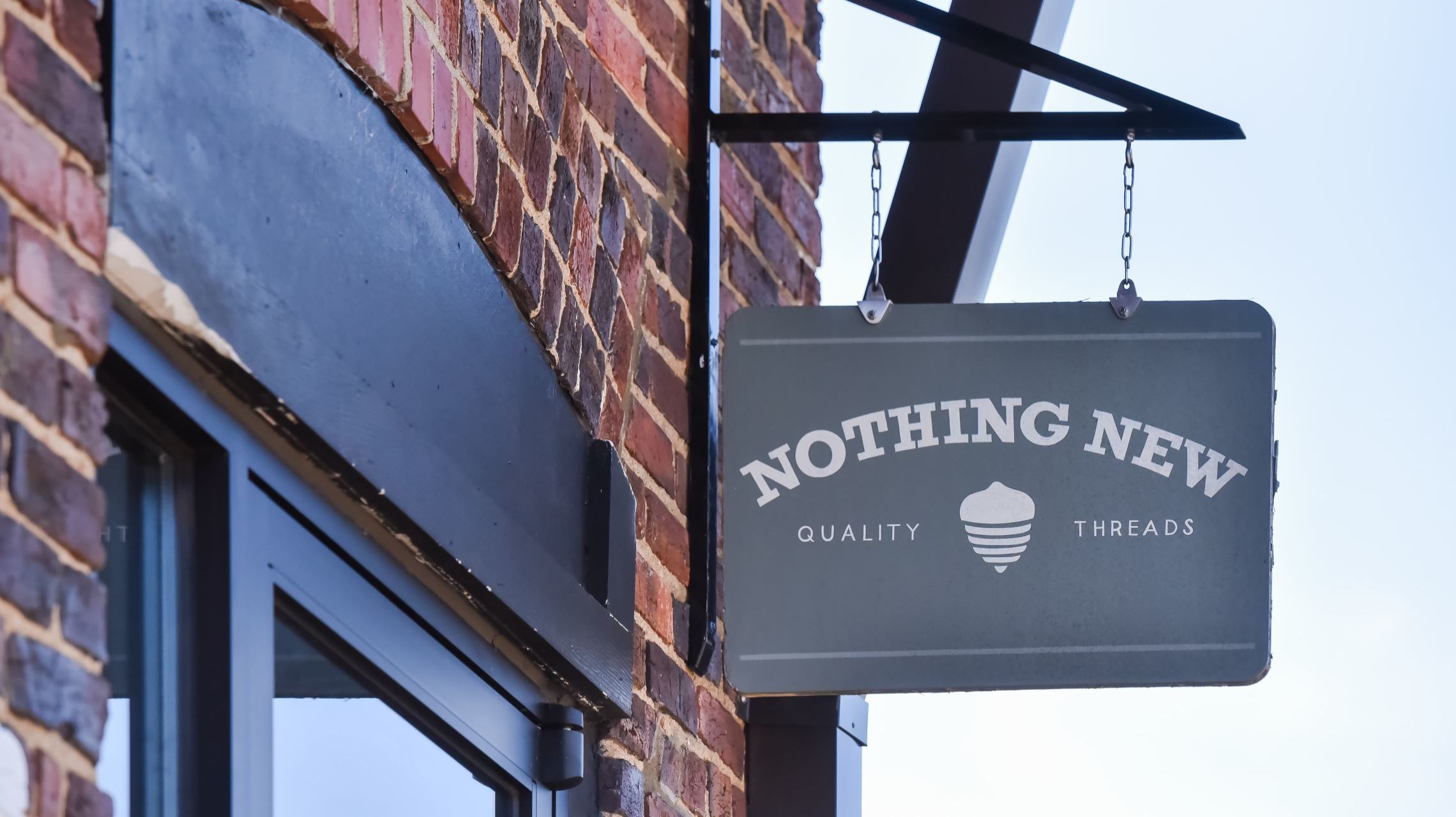 Nothing New exterior sign