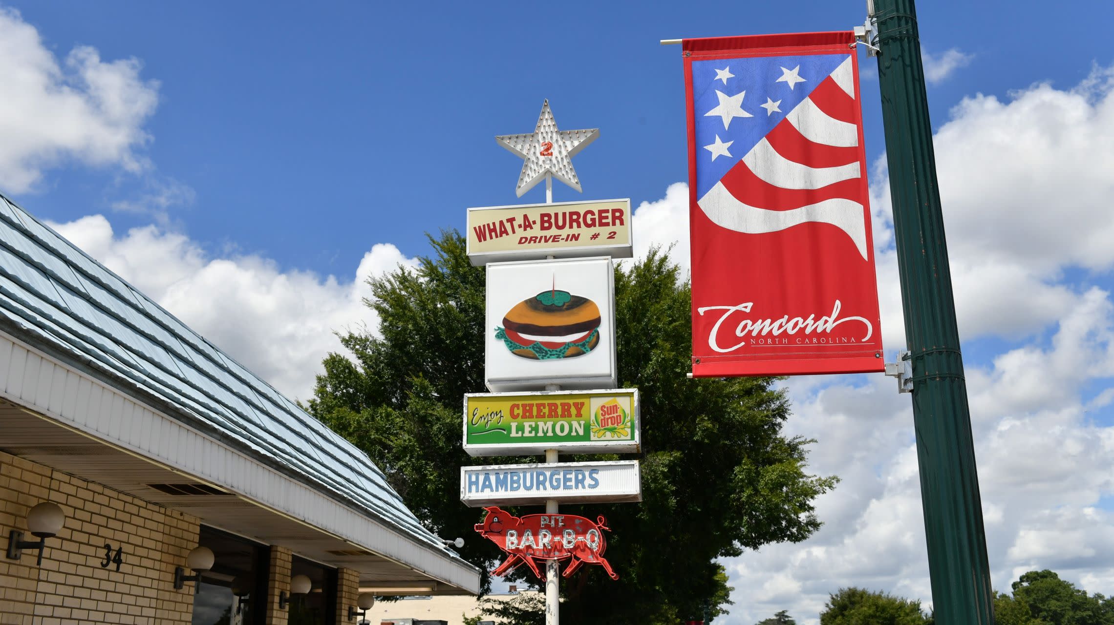 exterior restaurant sign