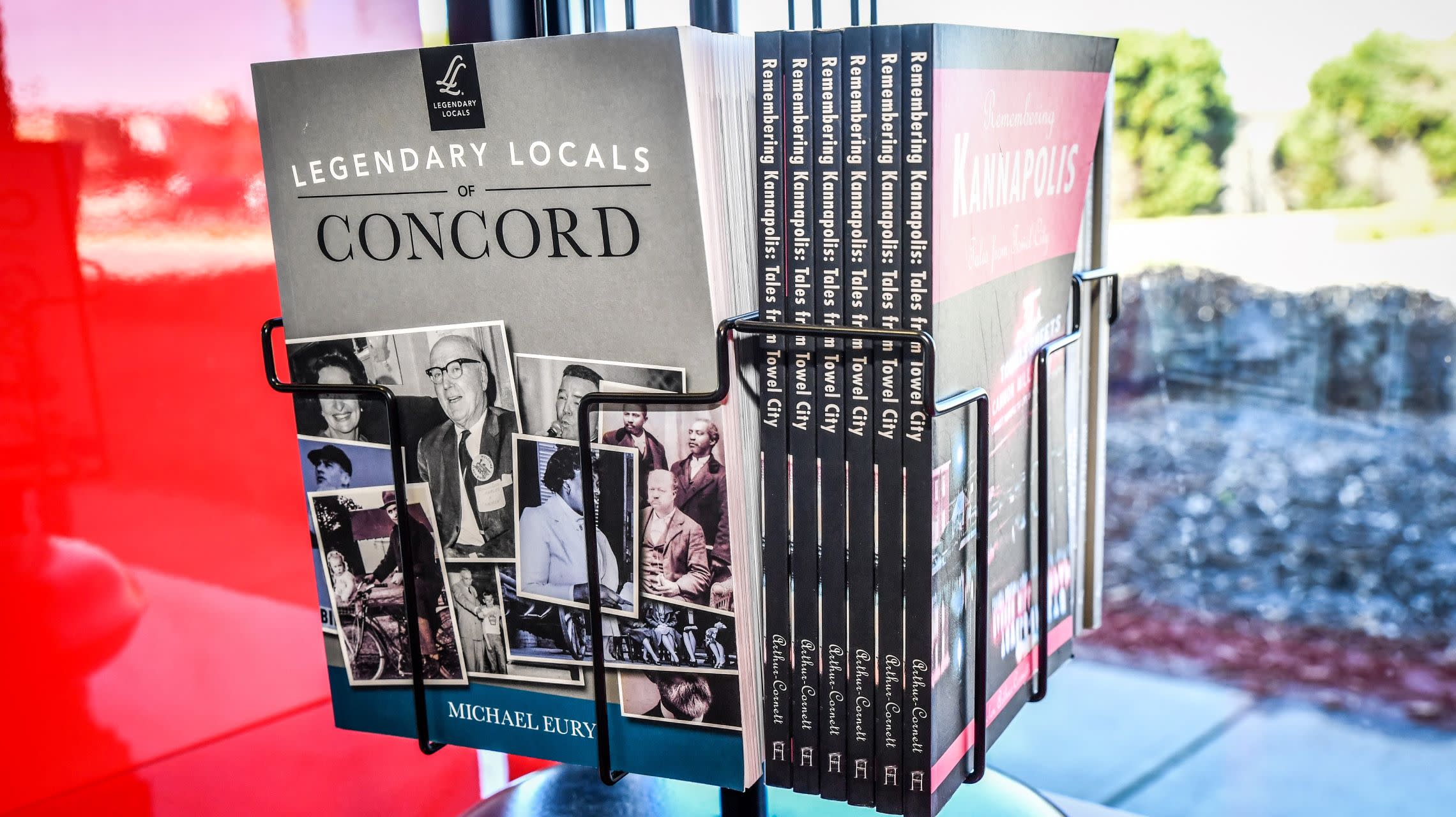 books on display for sale