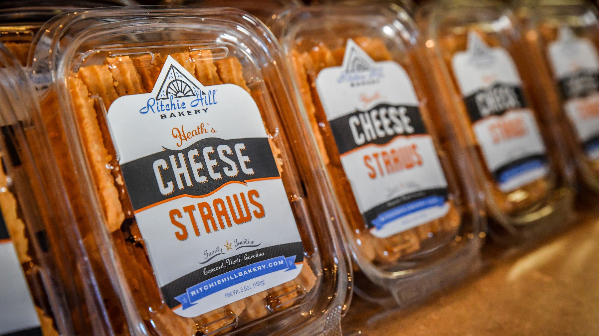 boxes of cheese straws