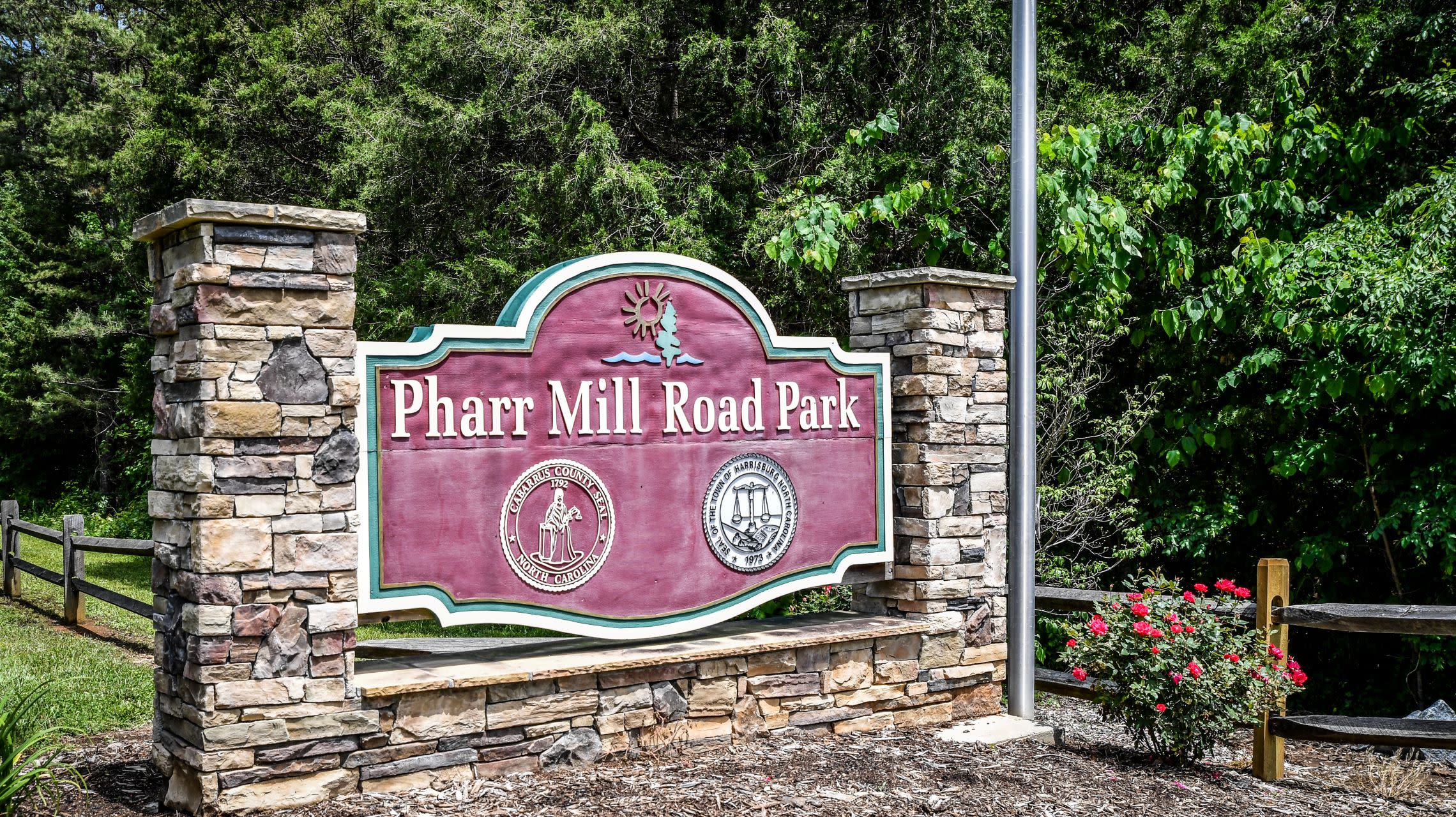 sign at park entrance