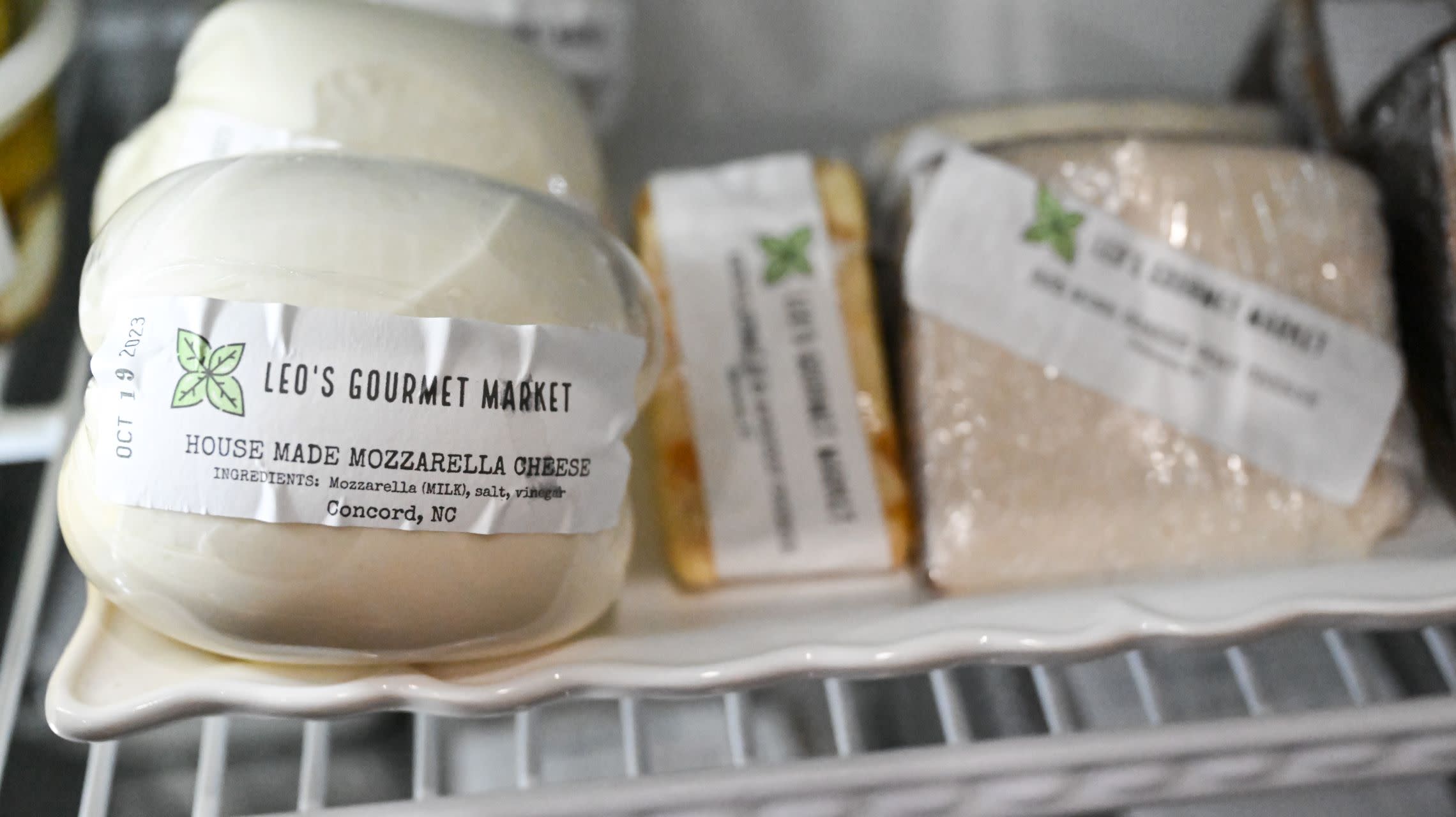 house made mozzarella cheese