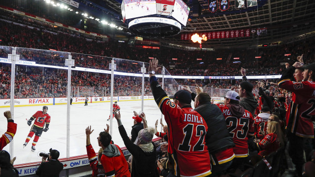 CALGARY FLAMES VS. NEW YORK RANGERS