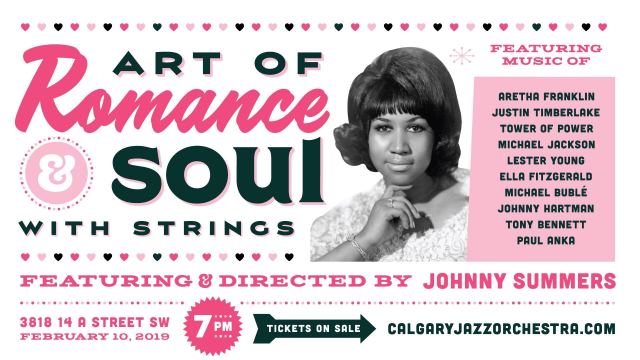 Calgary Jazz Orchestra presents: The Art of Romance, Art of Soul