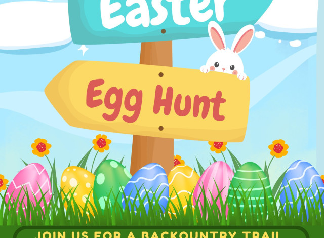 Easter Egg Hunt on the Backcountry Trail returns April 4