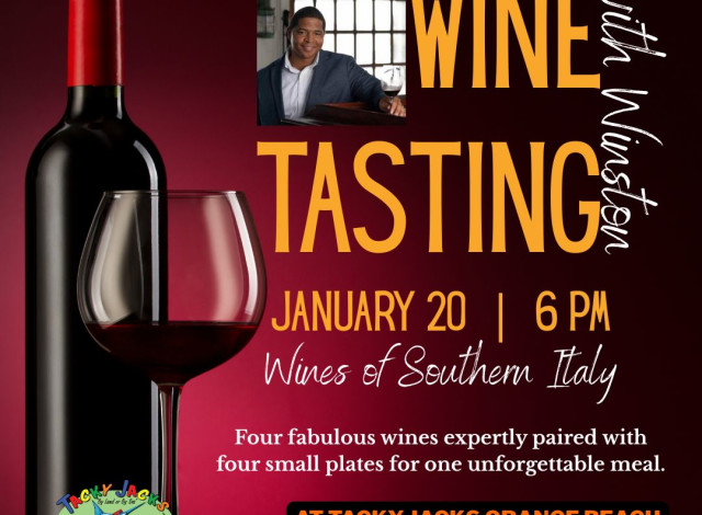 January Wine Tasting with Winston