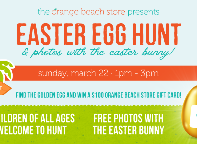Easter Egg Hunt + Photos with the Easter Bunny