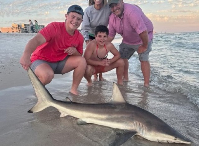 Gillikin's Island Shark Fishing