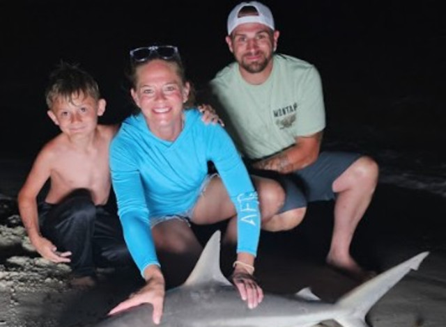 Gillikin's Island Shark Fishing
