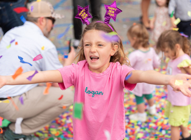 Kids Confetti Drop presented by Beachball Properties