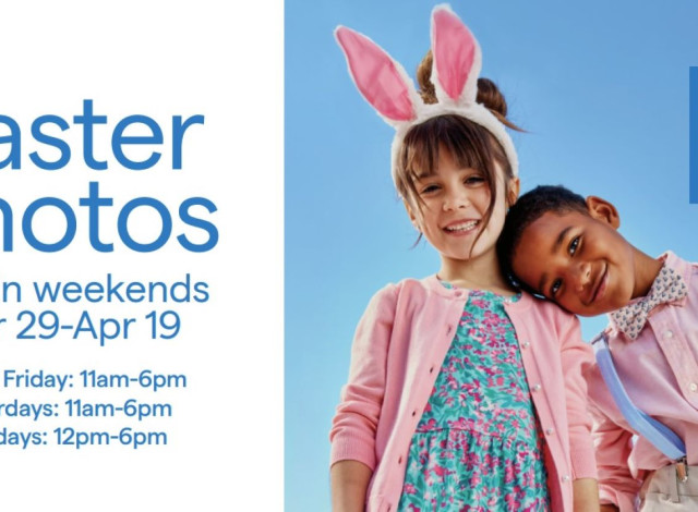 Photos with the Easter Bunny