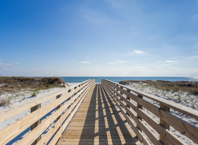 Cotton Bayou- A Gulf State Park beach area