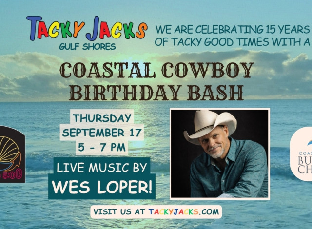 V.I.B.E.@5: Tacky Jacks Coastal Cowboy Bash