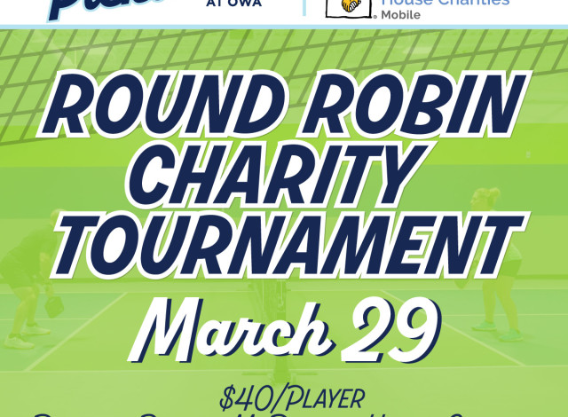 Round Robin Charity Pickleball Tournament
