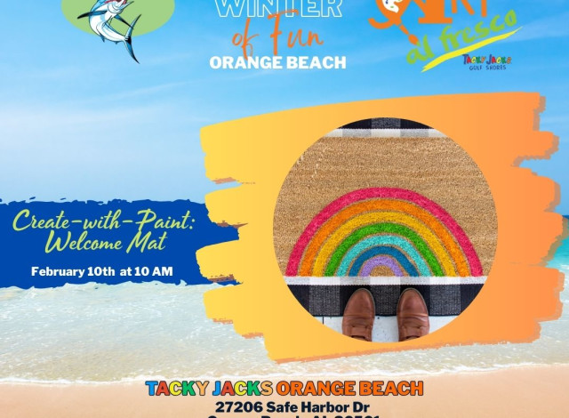 Art al Fresco: Create-With-Paint, Welcome Mat