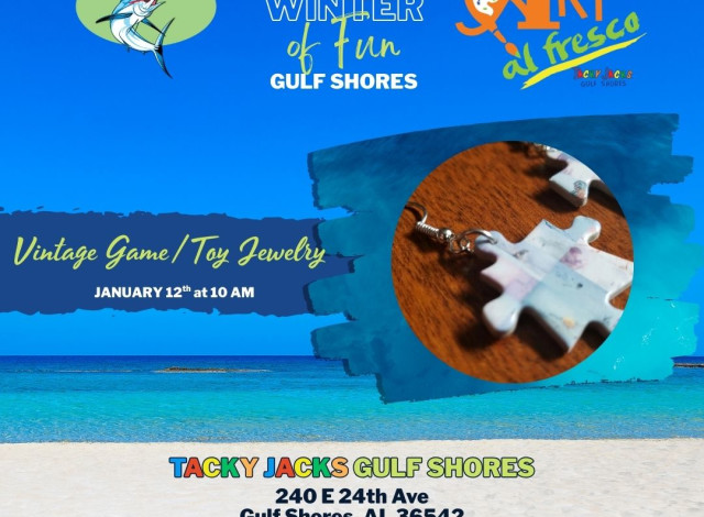 Art al Fresco: Vintage Game/Toy Jewelry