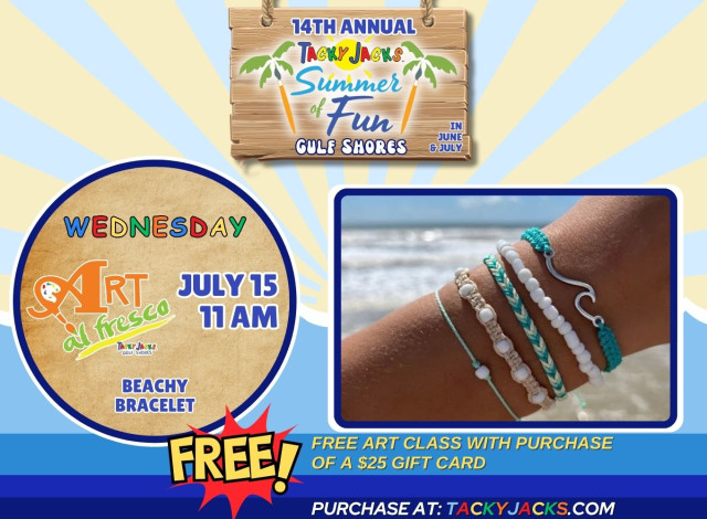 Art al Fresco - Beachy Bracelets