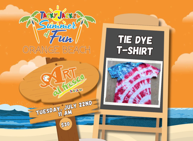 Art al Fresco - DIY Tie-Dye Shirt