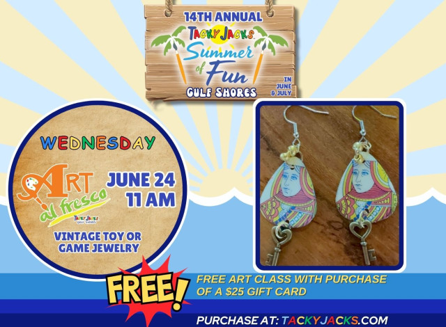 Art al Fresco - Vintage Toy/Game Jewelry