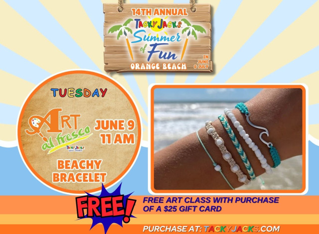 Art al Fresco - Beachy Bracelets