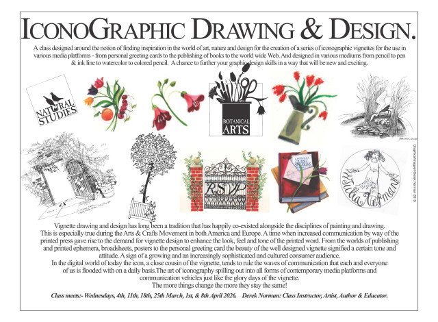 Iconographic Drawing & Design for Adults