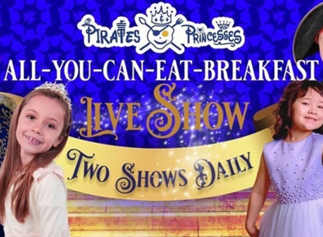 Pirate and Princess Summer Breakfast Live Show