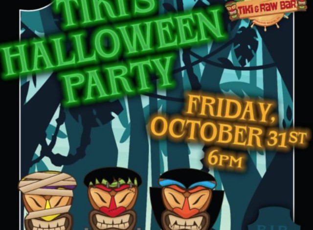 Tiki Halloween Party