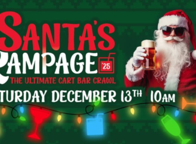Santa's Rampage Golf Cart Pub Crawl
