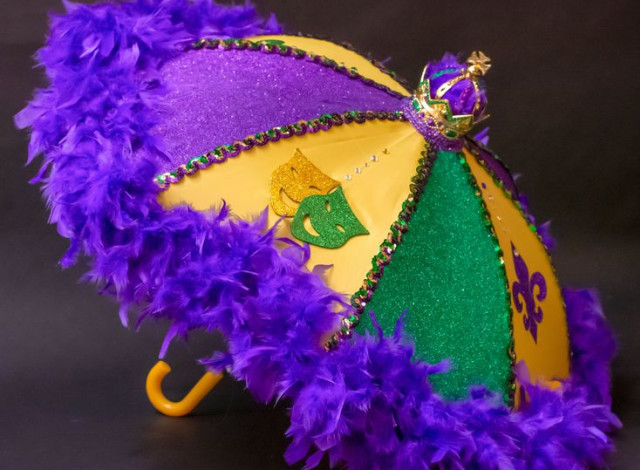 Art al Fresco: Second Line Mardi Gras Umbrella