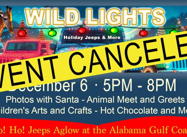 Canceled - Wild Lights - Holiday Jeeps and More