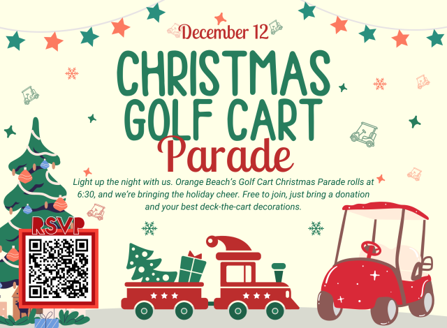 Christmas Golf Parade