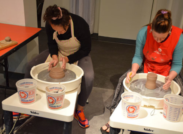 Beginning Throwing on the Pottery Wheel