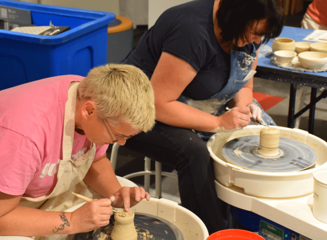 Wheel Thrown Pottery for Adults