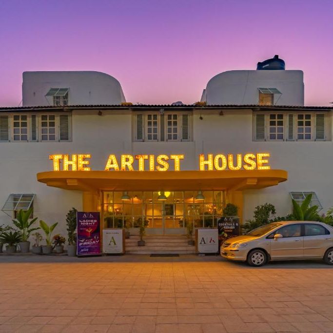 Facade of The Artist House, Udaipur