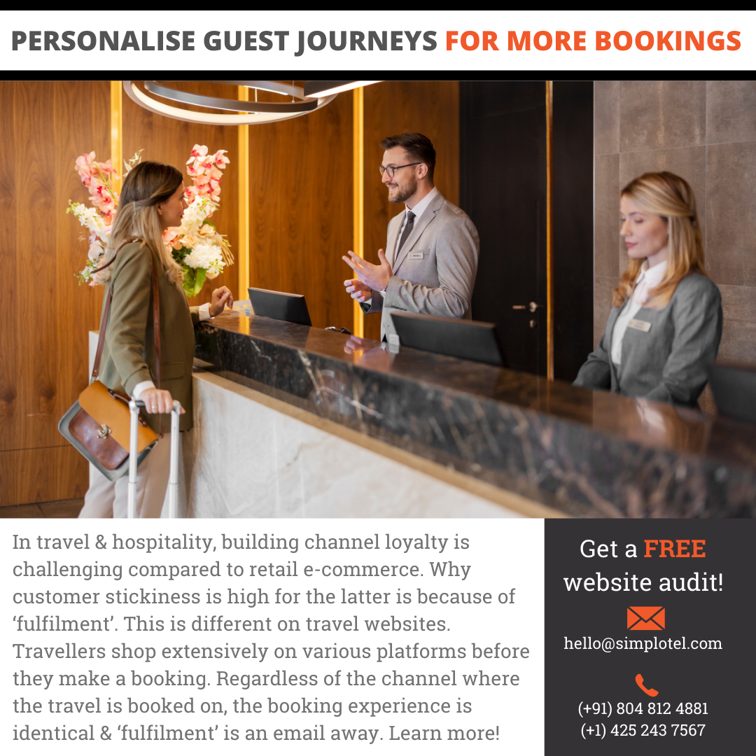 Inner Personalise the guest journey on your hotel website to boost bookings