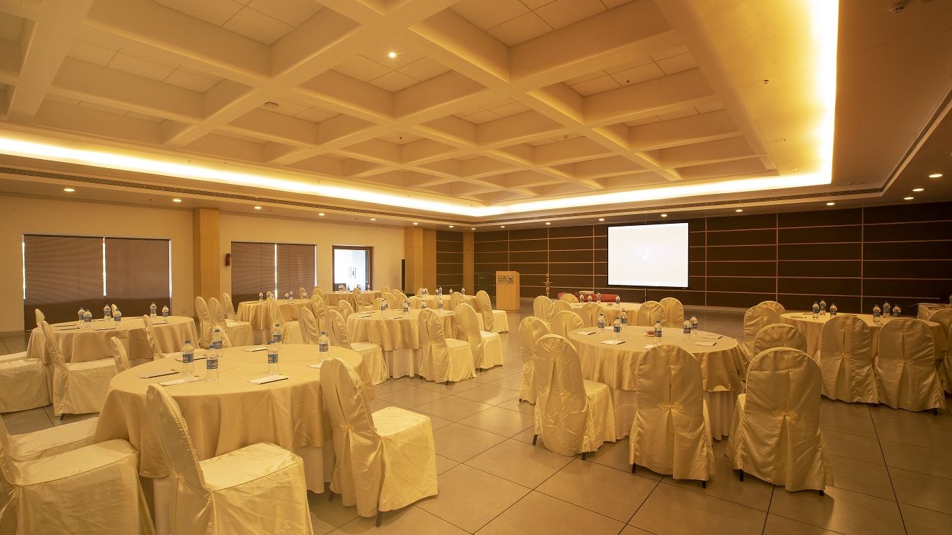 Banyan Hall - banquet hall with a seating set up