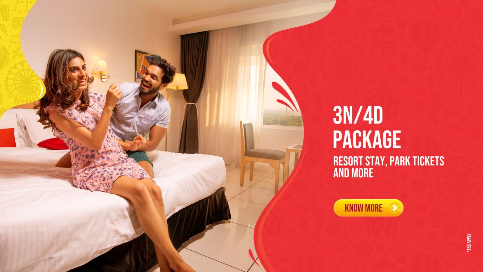 3 nights 4 days package banner