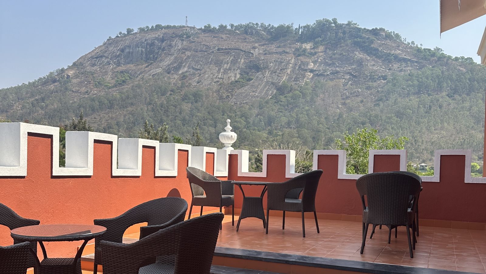 Gulmohar Terrace View