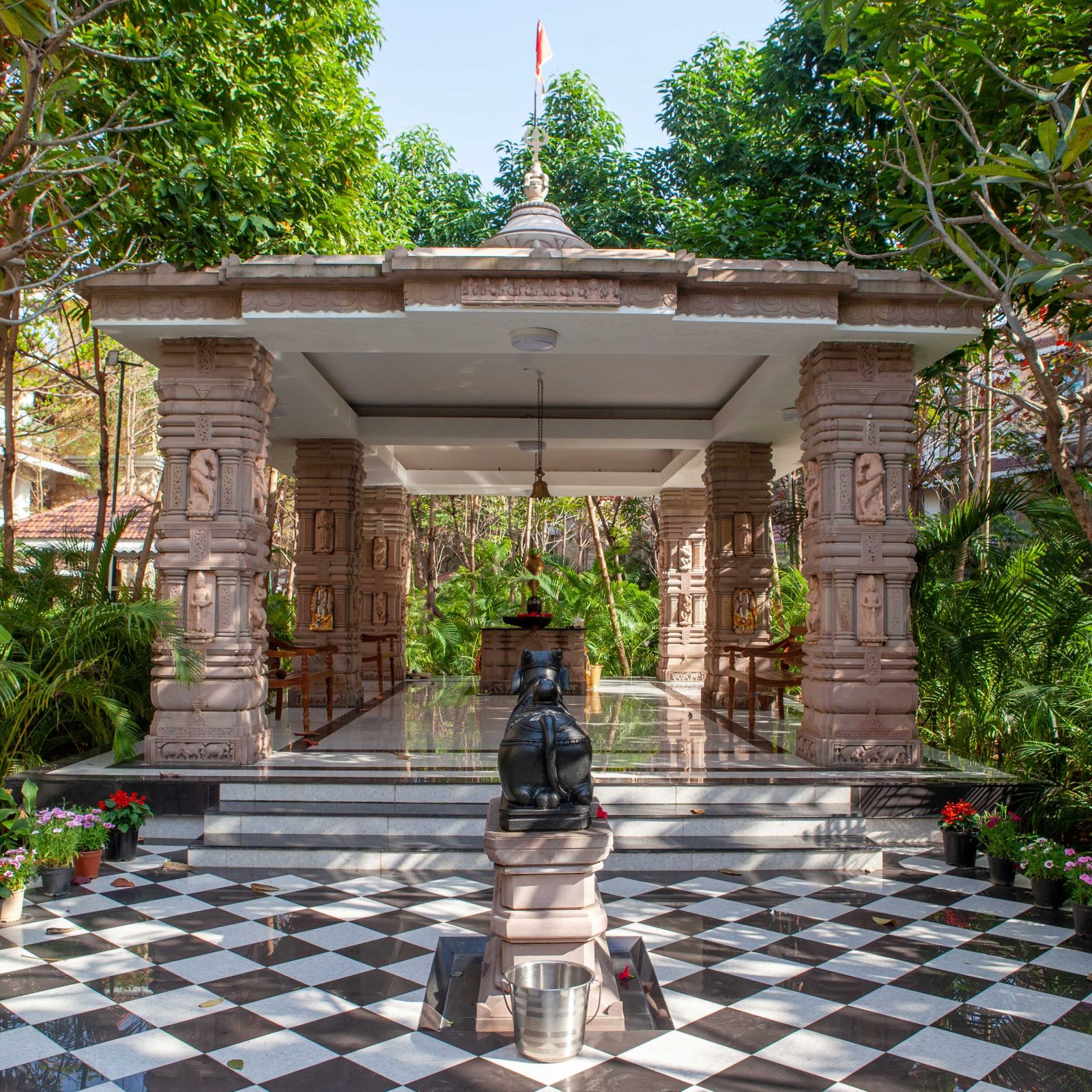 entrance of a temple - Mayfair Lake Resort, Raipur