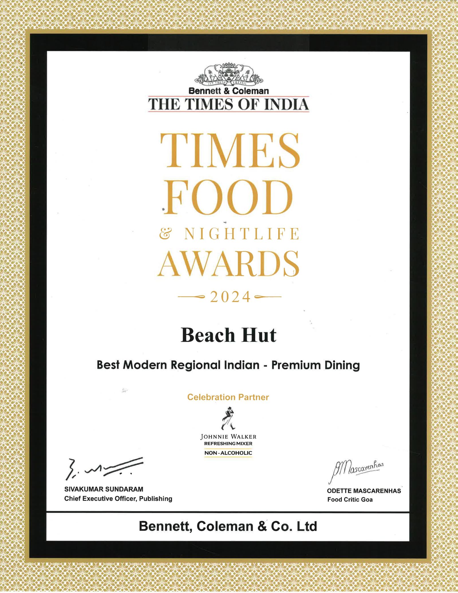 Times Food Award page-0001