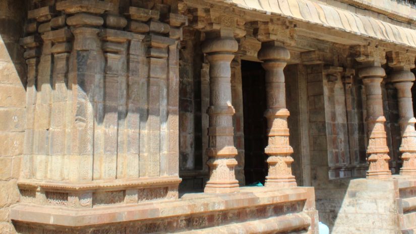 A temple made of sandstone during daytime -Fort JadhavGADH 